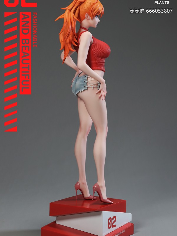 The Summer Plants Studio EVA School Beauty Asuka Hot Sexy 1/6 Statue